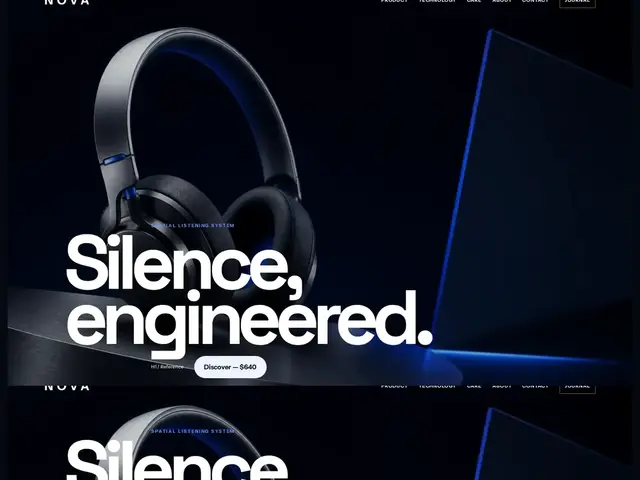 Editorial Audio WordPress theme preview