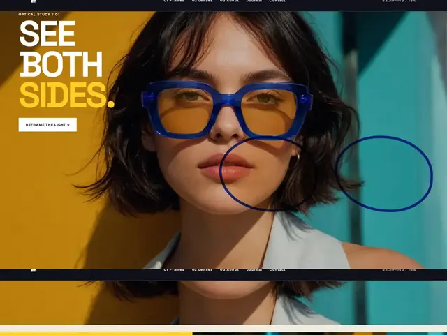 Eyewear Prism Lab WordPress theme preview