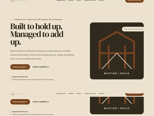 Construction WordPress theme preview