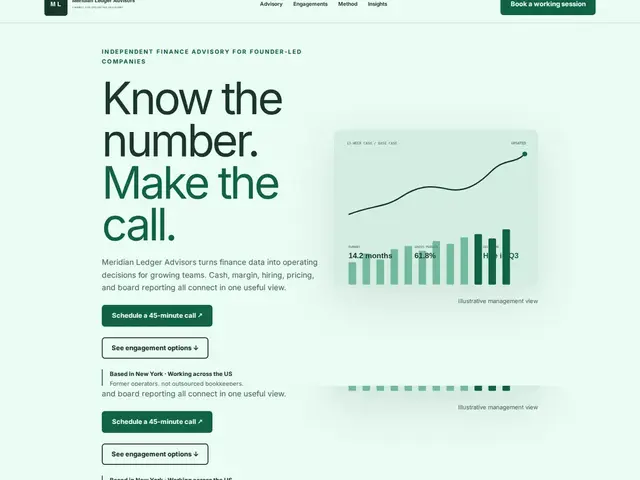 Finance Consulting WordPress theme preview