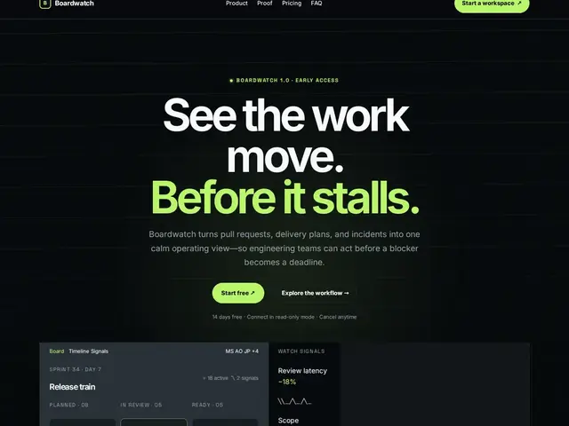 Landing WordPress theme preview