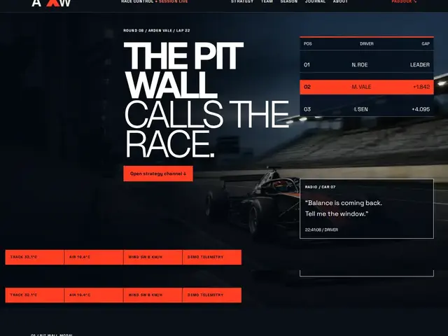 Motorsport Team WordPress theme preview