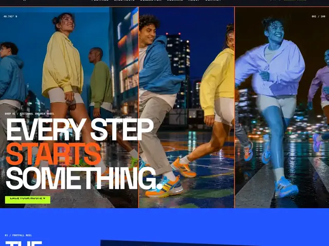 Sneaker Motion Court WordPress theme preview