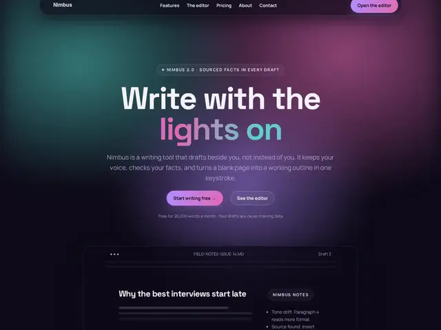 Aurora Mesh WordPress theme preview