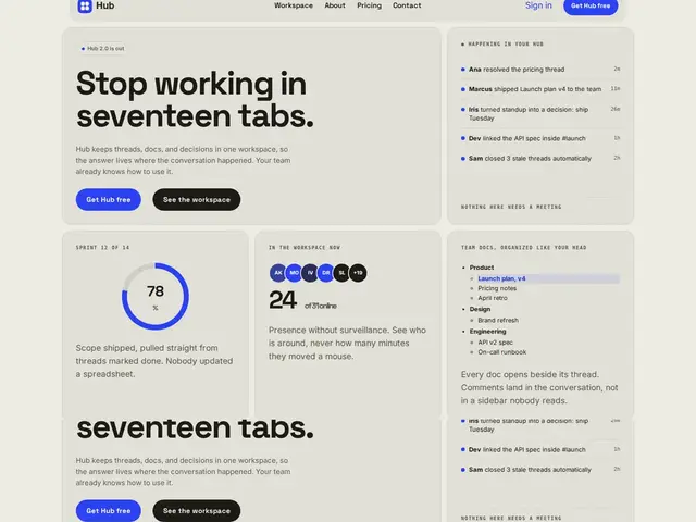 Bento WordPress theme preview