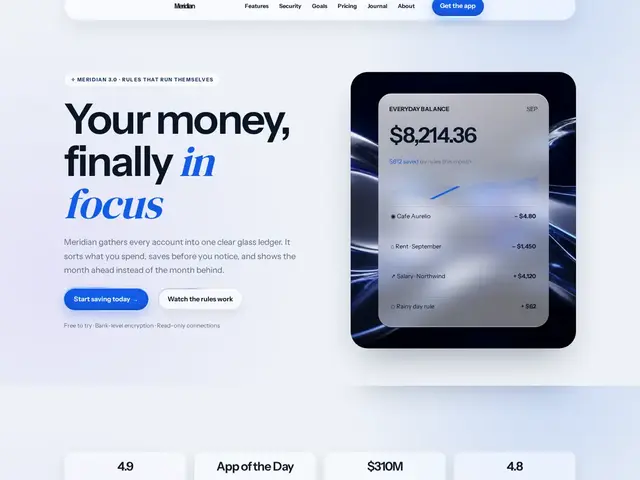 Liquid Glass WordPress theme preview