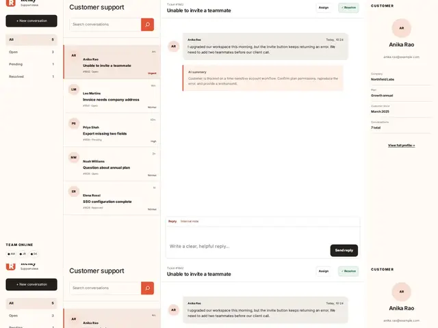 Support Desk WordPress theme preview